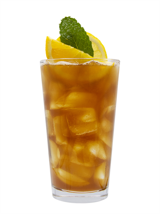 pumpkin ginger iced tea