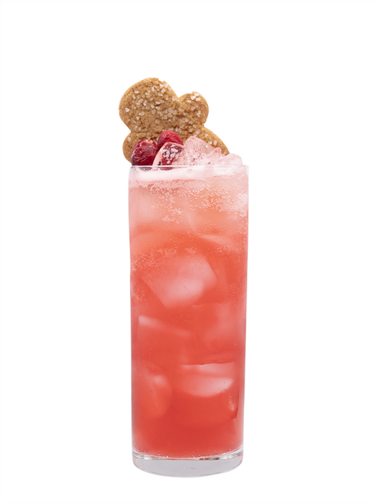 gingerbread berry sparkler