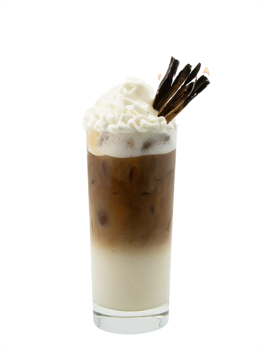 cinnamon bark iced latte