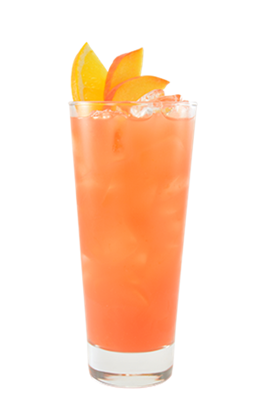 blood orange peach lemonade