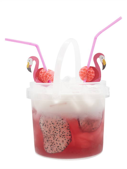 pink flamingo refresher bucket