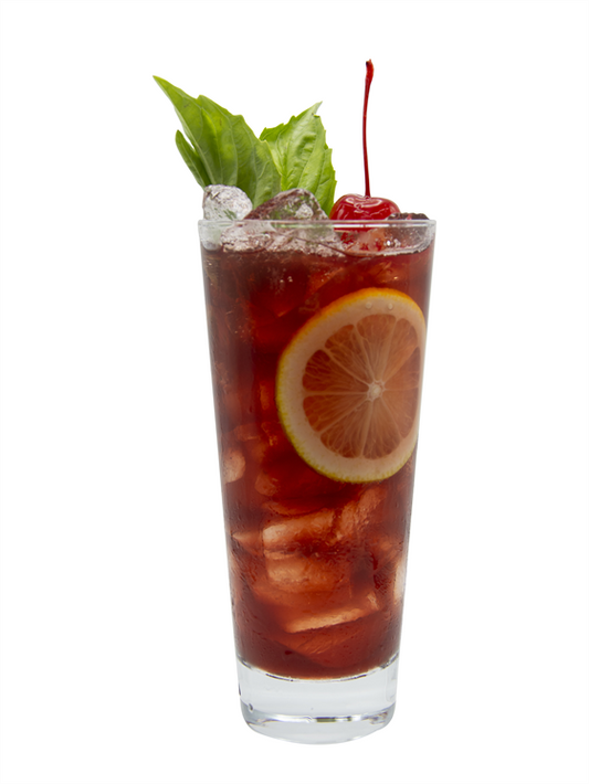 cherry basil tea