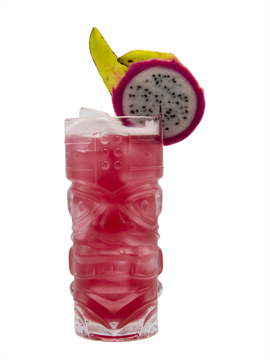 dragon fruit punch mocktail