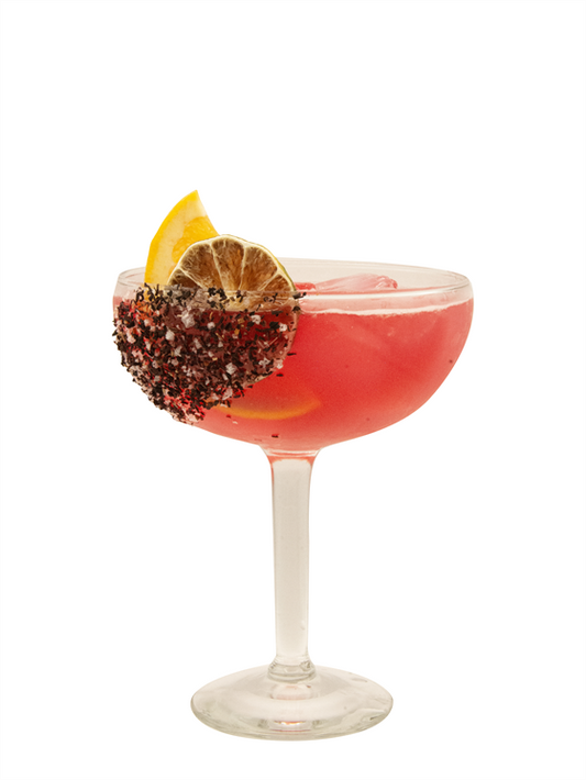 sunset hibiscus margarita