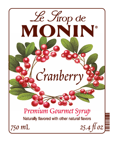 Sirop de canneberge (Cranberry)