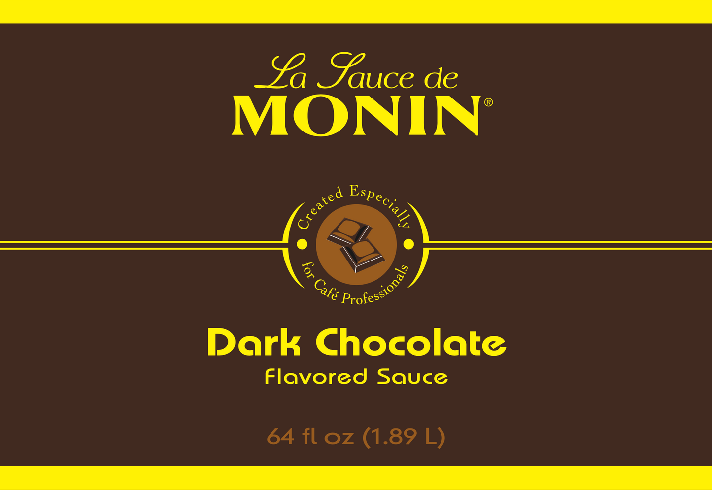 Sauce au chocolat noir (Dark Chocolate)