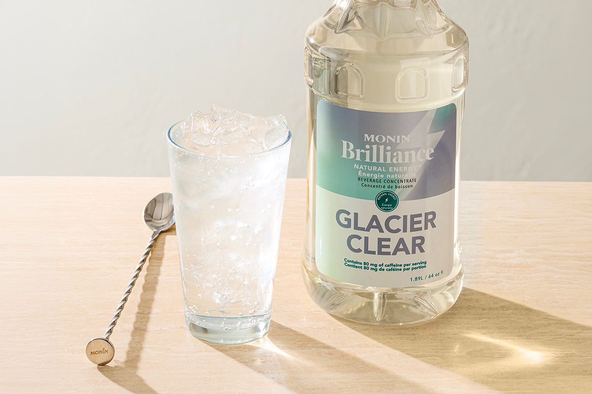 Monin Brilliance Glacier Clear- Natural Energy - Monin Canada