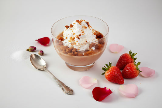 Panna Cotta à la Fraise et à la Rose