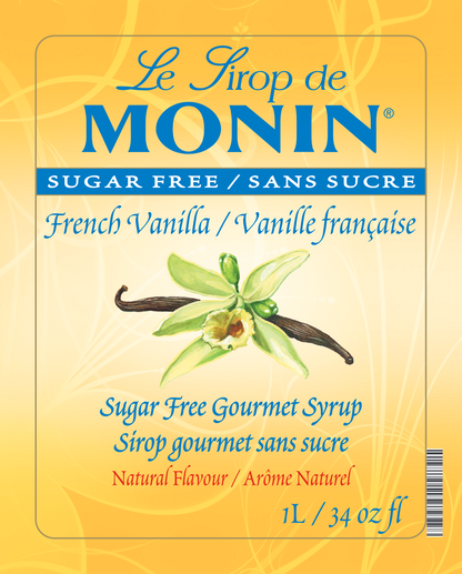 Sirop de vanille française sans sucre (French Vanilla)