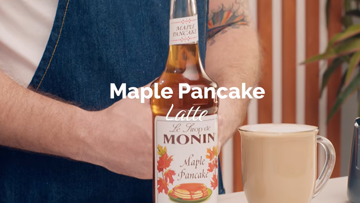 Load video: Maple Pancake Latte recipe