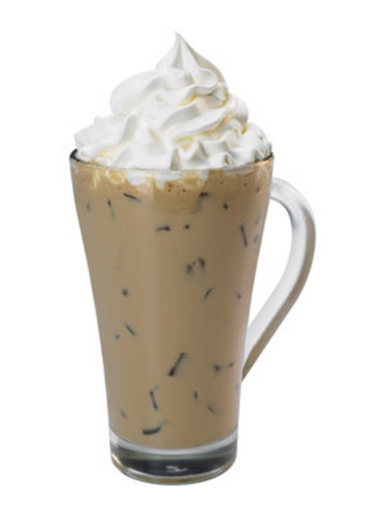 iced vanilla latte