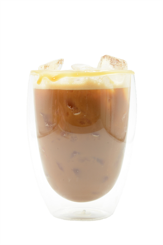 creamy oat shaken caramel espresso