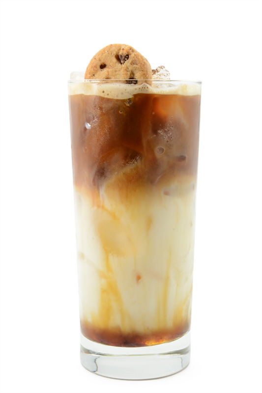 iced chocolate chip caramel macchiato