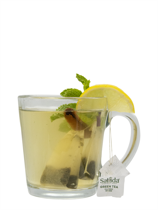 spiced lemon hot tea