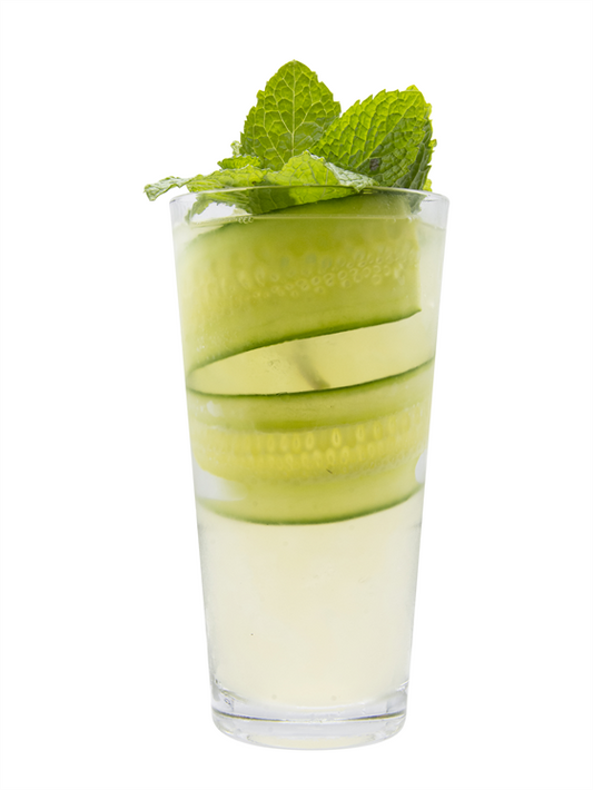 cucumber mint spa water