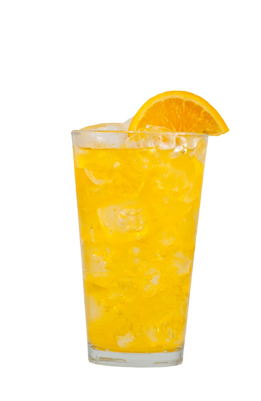 orange tangerine thyme soda