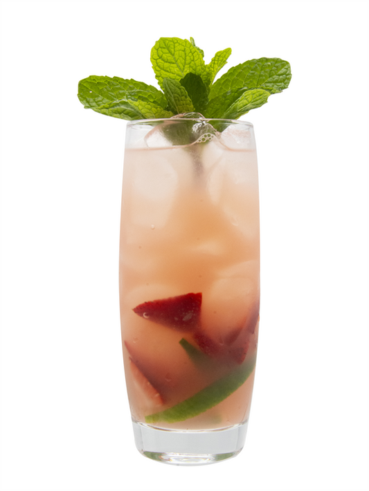 pineberry mint caipiroska