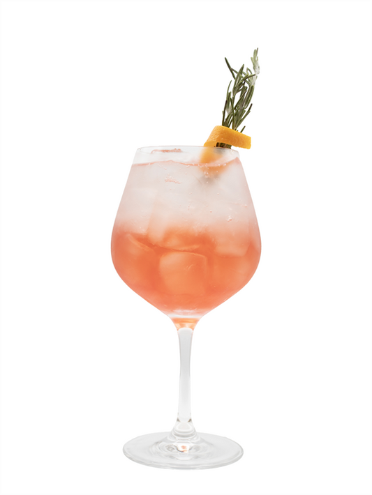 pumpkin pie spritz mocktail