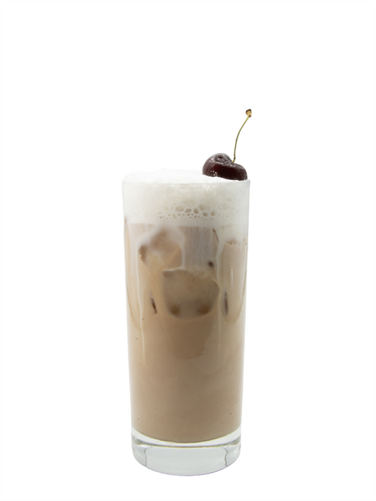 cherry vanilla iced coffee
