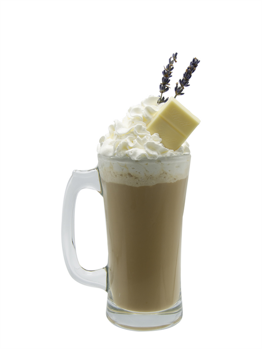 lavender white mocha coffee