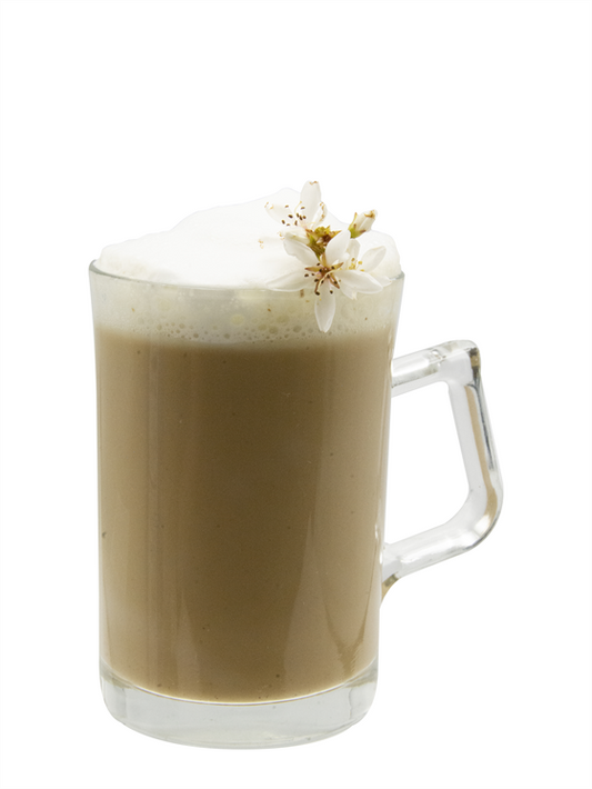 elderflower cream latte