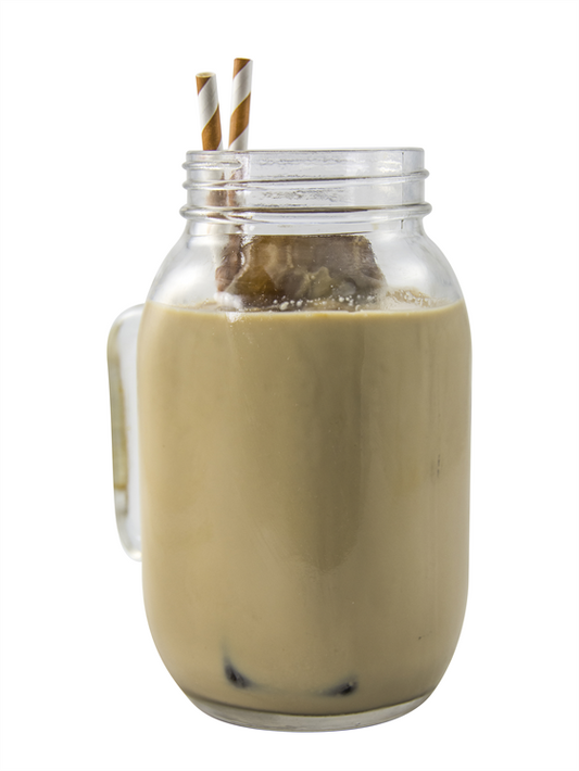 maple apple butter iced coffee