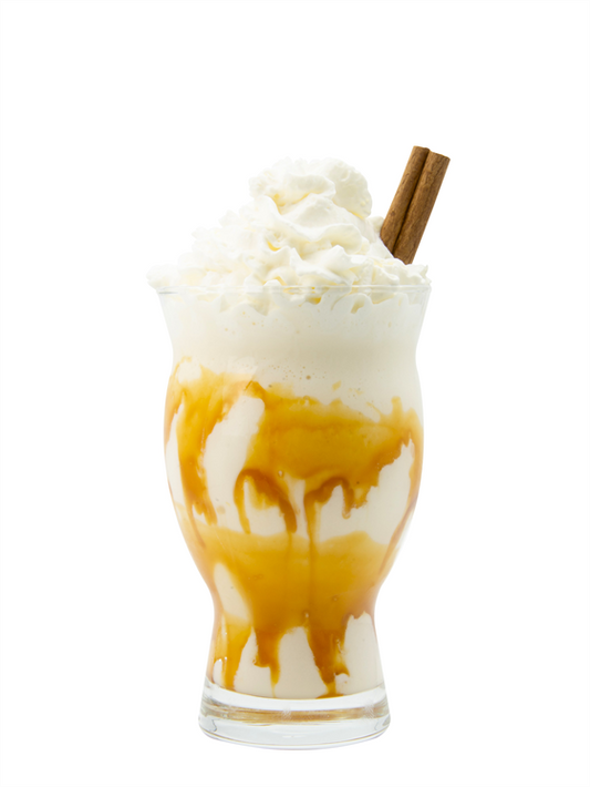 cinnamon butterscotch milkshake