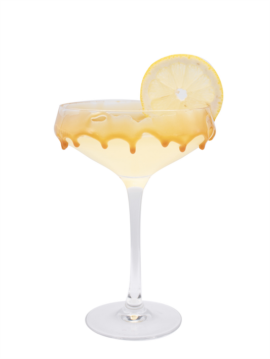 tropical caramel mocktini