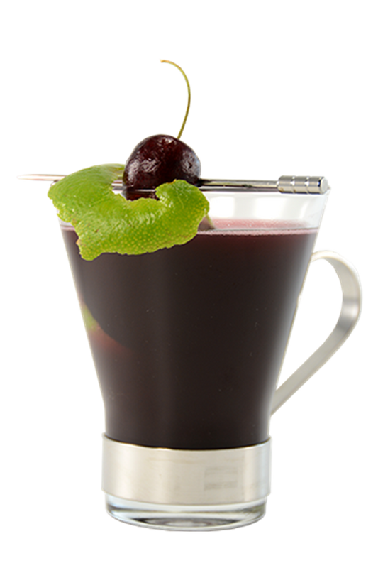 hot chocolate cherry wine