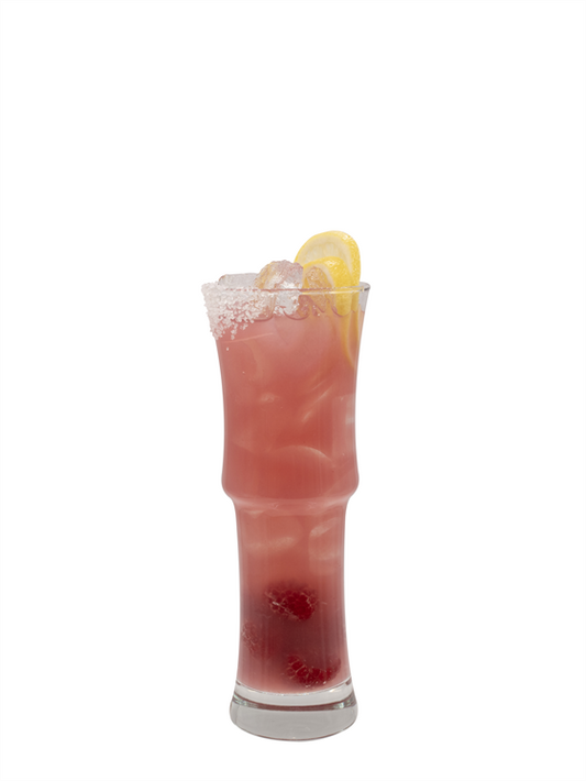 salted raspberry passion lemonade