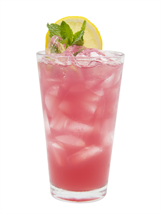 pomegranate mint lemonade