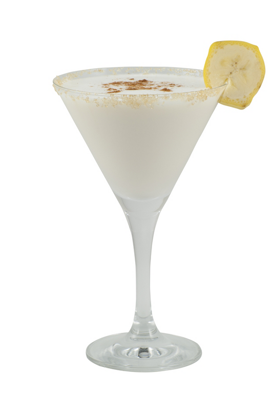 banana rum cake martini