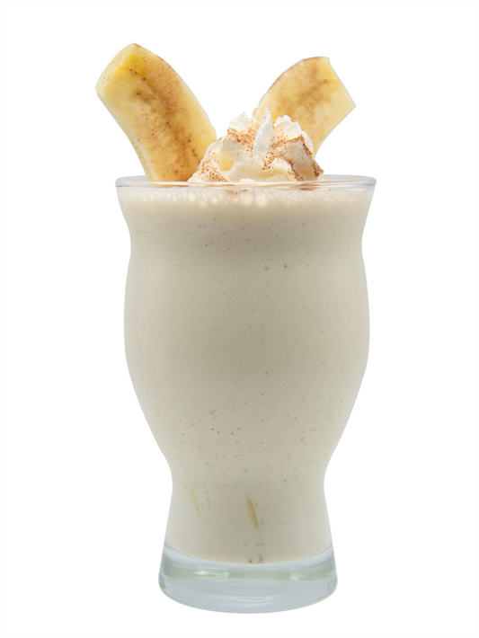 bananas foster milkshake