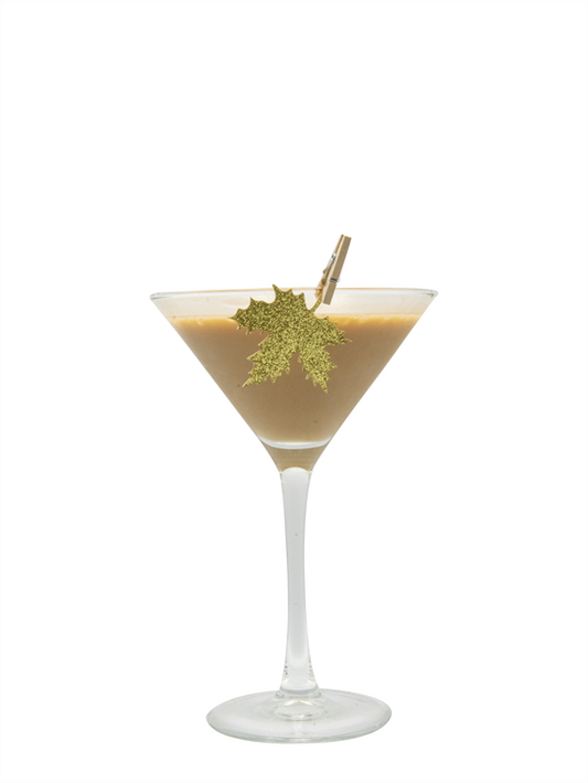maple pumpkin vanilla cold brew martini