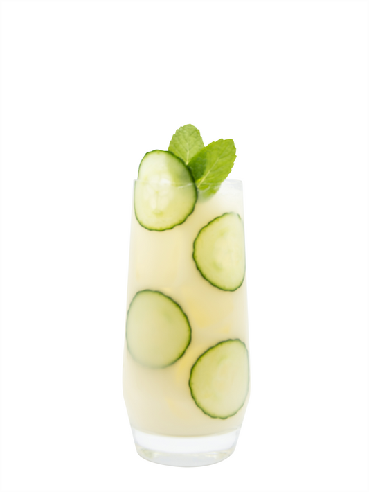 cucumber sparkling yogurt