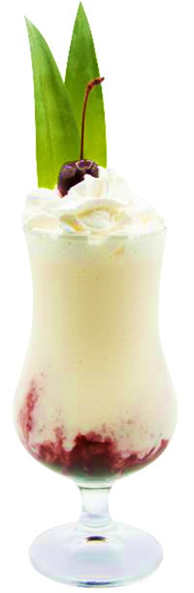 pineapple upside down shake