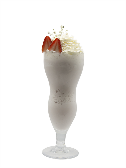 strawberry white rose shake