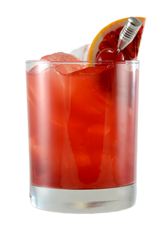 blood orange old fashioned