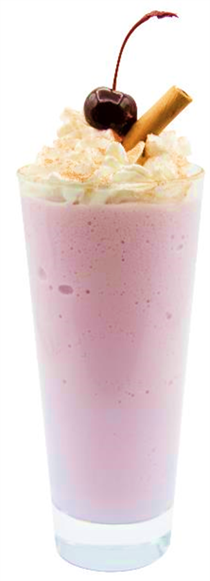 spiced cherry shake