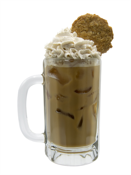 oatmeal cookie iced latte