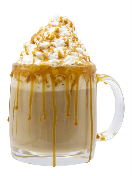 pumpkin spice caramel latte