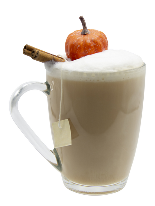 pumpkin chai tea latte