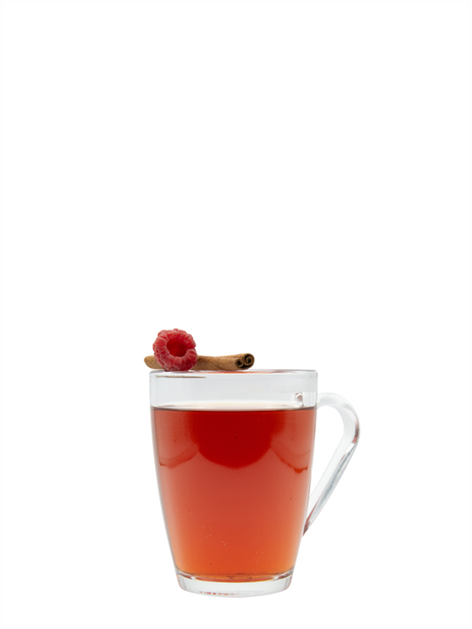 raspberry spiced hot tea 