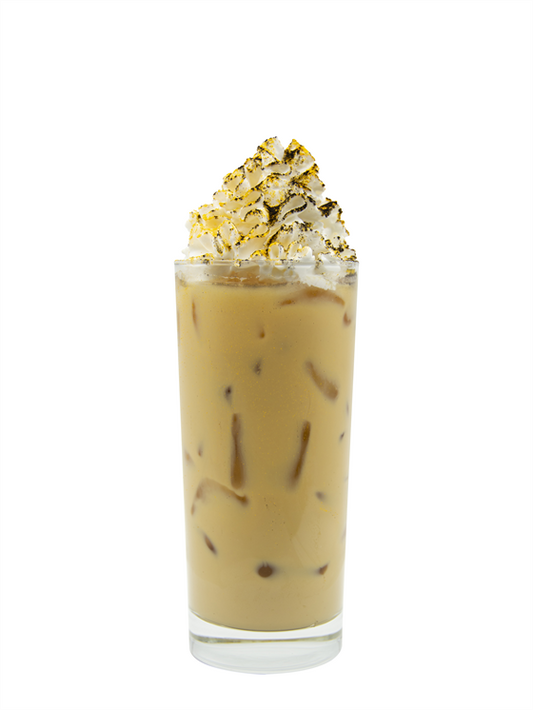 golden maple iced latte