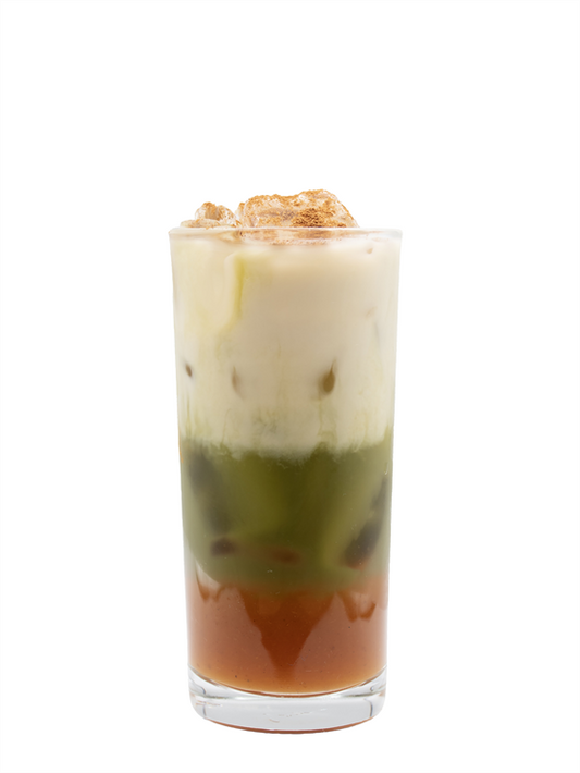 maple pumpkin matcha lift