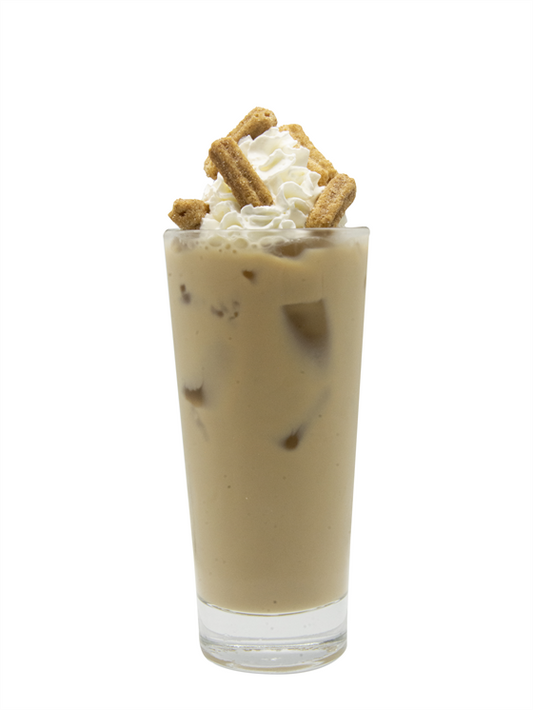 churro iced latte