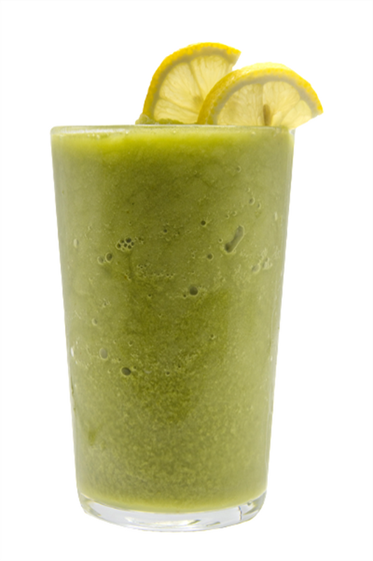 frozen matcha yuzu lemonade