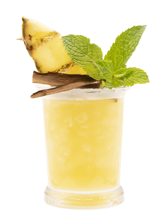 grilled pineapple julep 