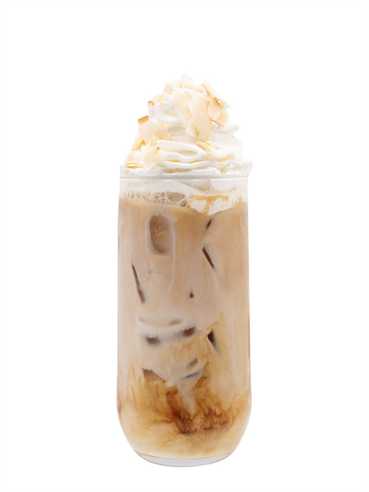 sugar free coconut iced latte