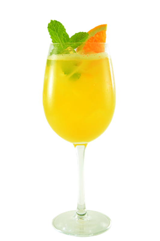 mango passion fruit mimosa